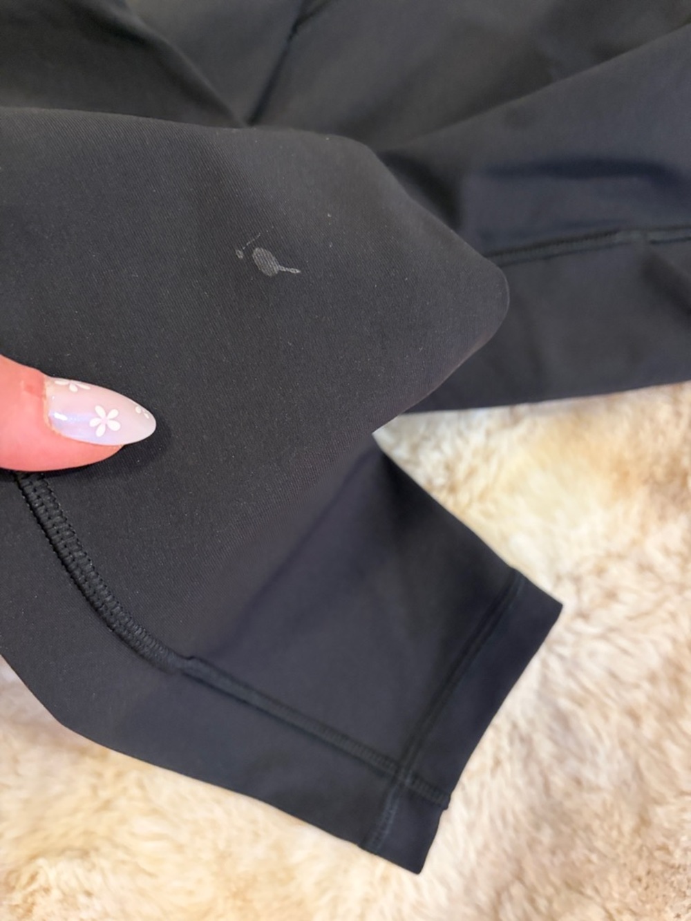 lululemon speed up tights Black Mid-Rise Side-Pocket Leggings 28 inch inseam - Picture 3 of 8